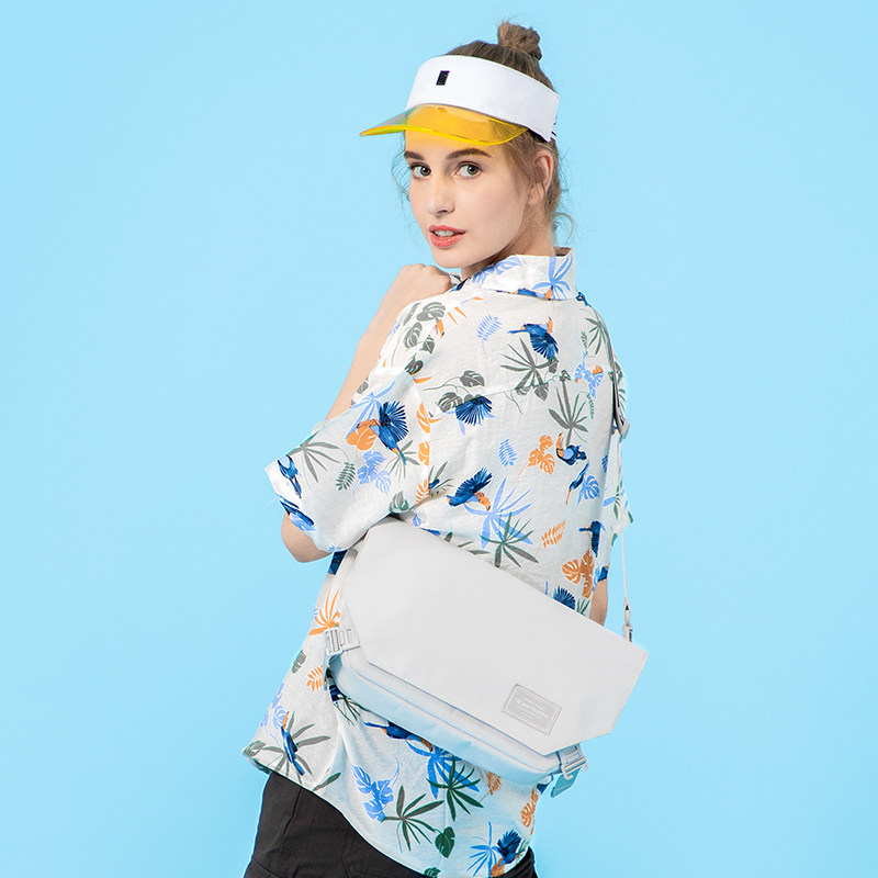 mrace new tide dumplings Dumplings Woman Personality Street Single Shoulder Bag Casual Sports Wind Skew Satchels BRIEF SMALL BAG MEN