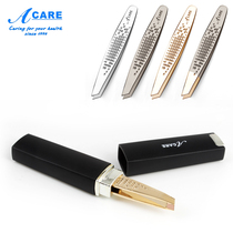 Eyebrow clip portable oblique tip eyebrow pliers beard clip bearded beard tweezers eyebrow small tool full set of mini artifact