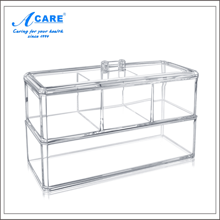 acare cosmetic storage case drawer Skin Care Products Jewelry Transparent Makeup Desk Finishing Lipstick Large