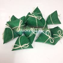 Non-woven Dragon Boat Festival finished rice dumpling kindergarten handwork homework baby cognition food