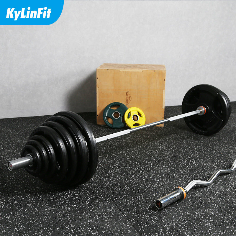 Weightlifting Barbell Dumbbells Dumbbells With Big Holes Bag Glued barbell sheet Aulever straight Opole Home Fitness Equipment