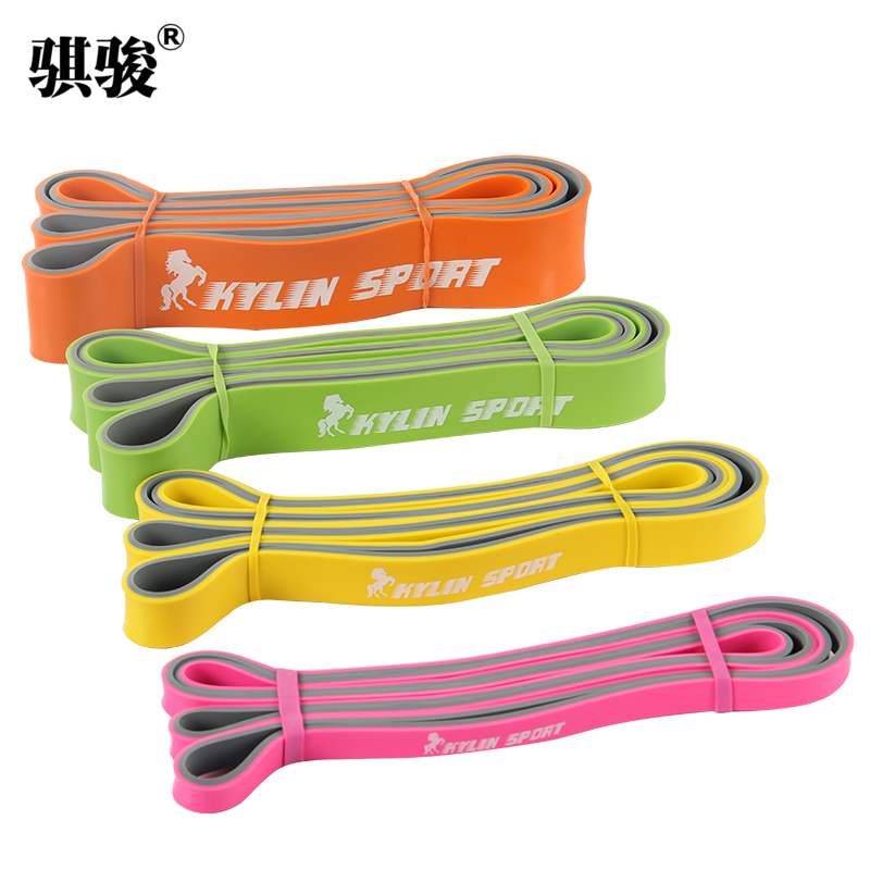 Resistance Band Male Force Training Elastic Band Female Yoga Fitness Tension Band Flat Leather Fascia Home body Up Assist