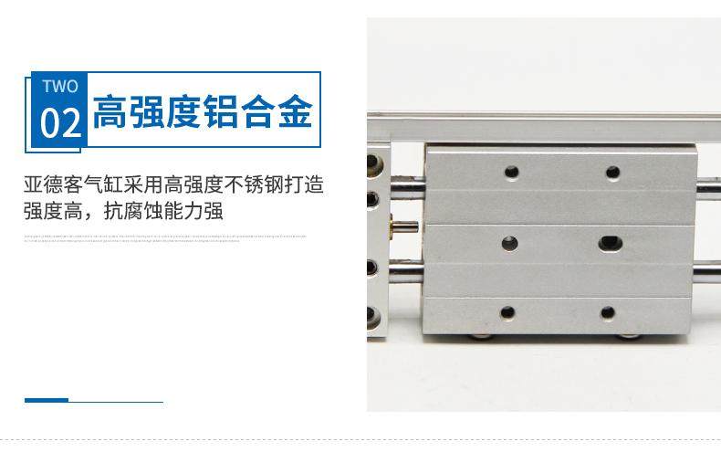 Цилиндр 全新原装亚德客滑台气缸stw25/32x25x50x75x100x125x150x175x200 Airtac