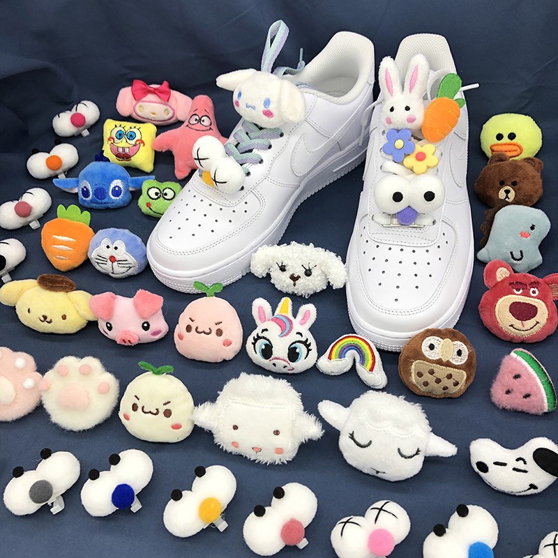 Leap shoelace decoration Air Force One sneakers small shoes pendant diy jewelry accessories accessories sneakers cute
