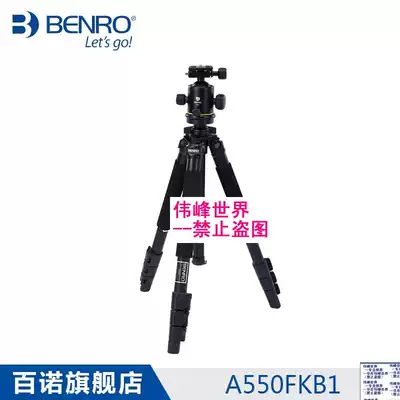 Ali BENRO A550FKB1 City Elf lightweight portable KB pan tilt camera tripod set