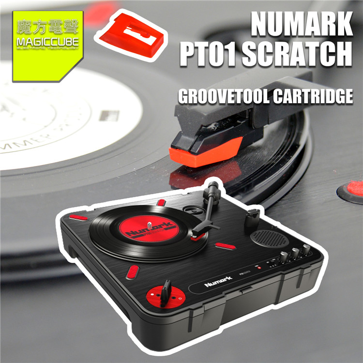 Numark USA Rumma PT01 Scratch small record machine replacement with sing pin spare pin needle
