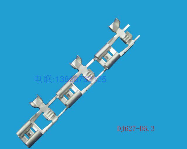 Microwave series terminals DJ627-D6 3 bends inserted spring with 6 3 bends inserted spring straight with large size from