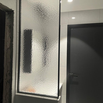 Ultra-white water pattern silver corrugated square mosaic ultra-white crystal square gold yuan wick porch partition glass