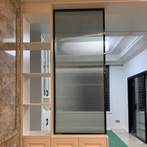 Changhong glass striped corrugated wave art partition screen household tooling art patterned glass