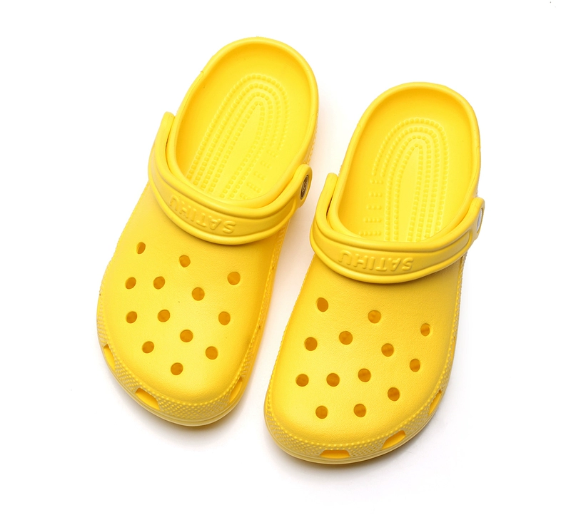 Crocs nam nữ, dép đi biển cỡ lớn chống trơn trượt cho cặp đôi, giày đi vườn cho bà bầu y tá, ủng đi mưa thoáng khí mùa hè