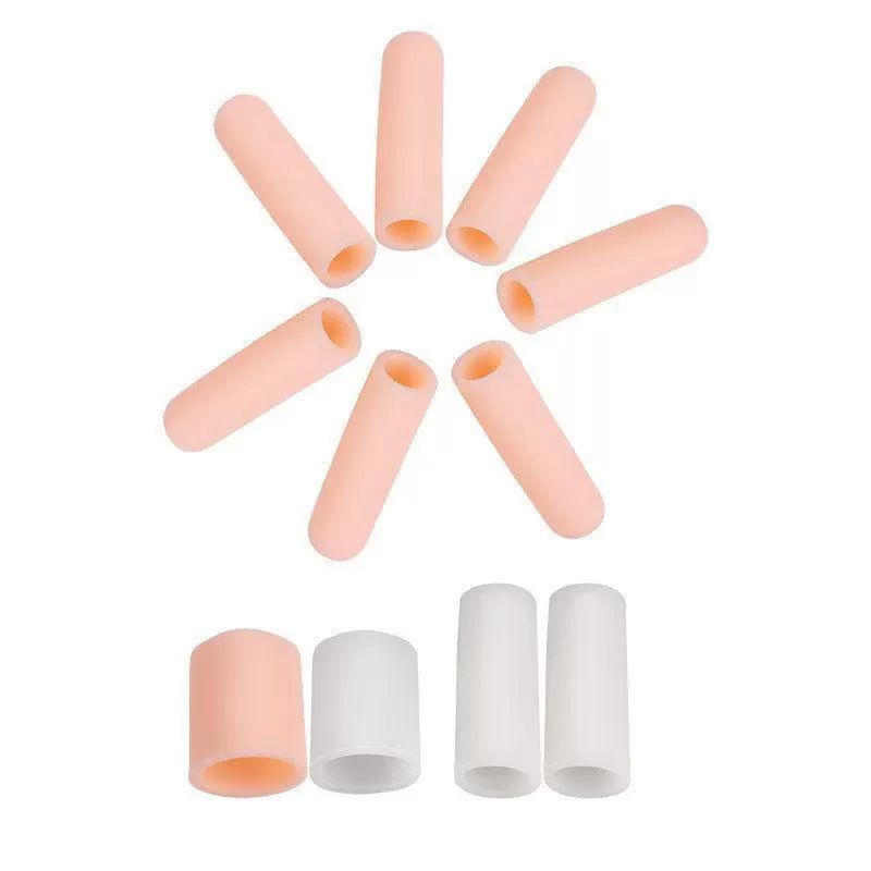 Cao su nắp ngón tay cao su bọc ngón tay silicone dày Tấn bảo vệ cắt rau cao su Tấn mài Tấn nóng bảo hộ lao động ngón tay