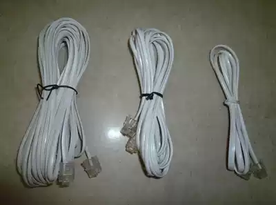 3 M 6P2C telephone line 3 m two core telephone line two core broadband ADSL telephone line with double Crystal Head