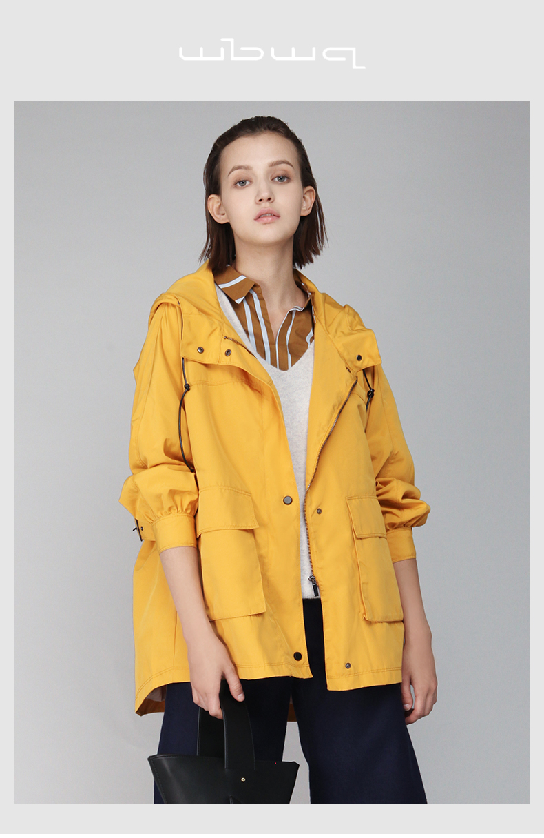 Trench pour femme WBWQ en Polyester - Ref 3226586 Image 7