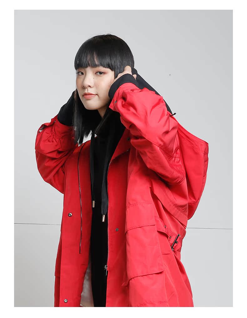 Trench pour femme WBWQ en Polyester - Ref 3226586 Image 27