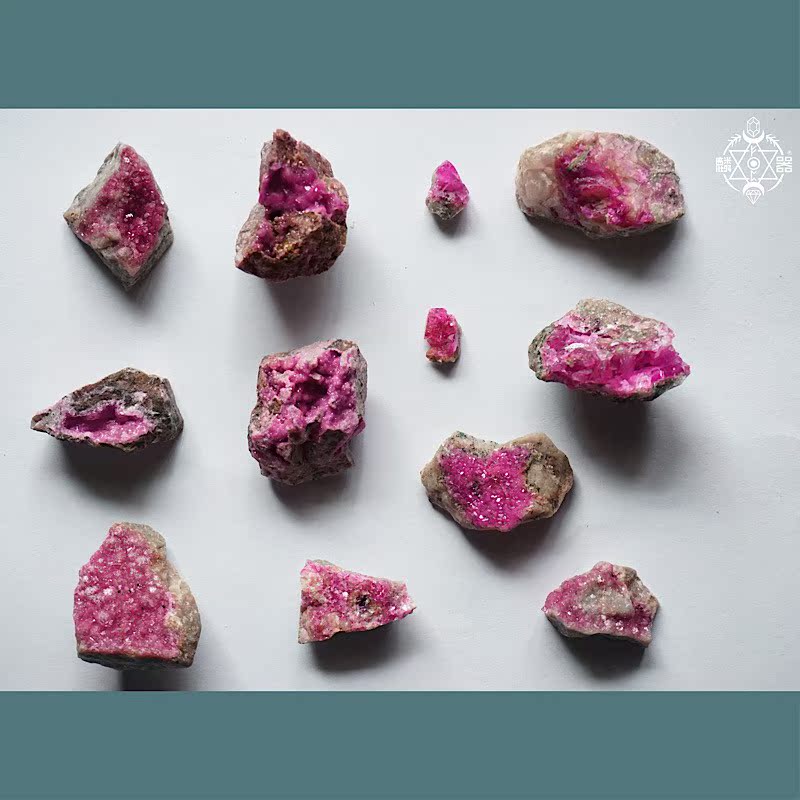 (Linware Creation Society) Healing Color Cobalt Prescription Specimen Crystal Bright Creative Small Design Gift Ornament