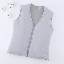 2022 Mens Clothing Adult Warm Thickening of Body Cotton Waistcoat Pure Cotton Winter Kan Shoulder Vest Inside Wear and Wear Waistcoat