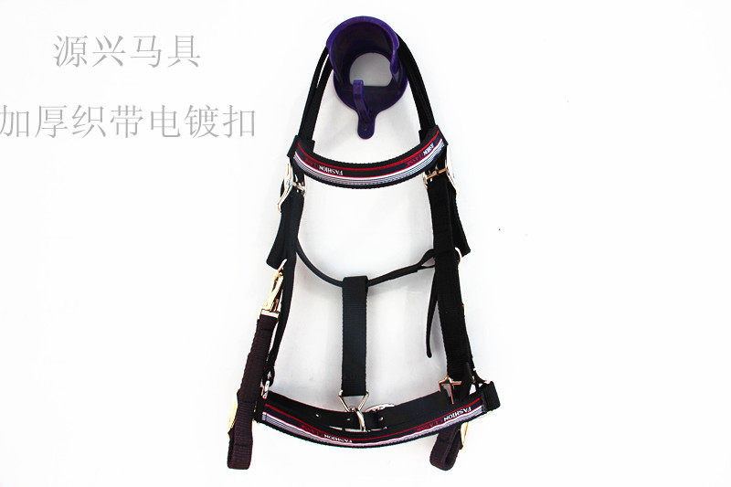 Thickened webbing water Le electroplated buckle Riding water Le equestrian harness Riding equipment accessories