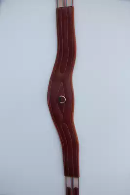 Horse belly belt Comprehensive obstacle saddle belly belt Yuanxing harness Equestrian supplies Cowhide equestrian saddle belly belt