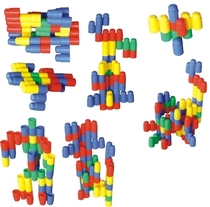 Promotion kindergarten early education building blocks childrens parent-child fun puzzle assembly toys Lezhi toys building blocks