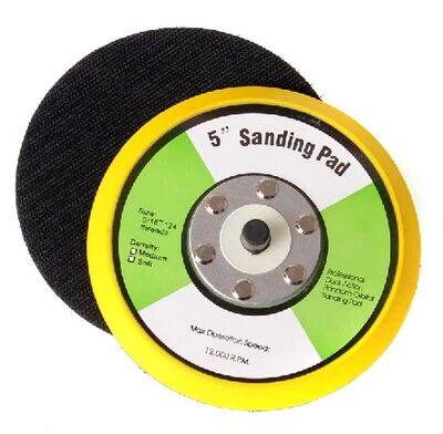 5 inch pneumatic grinding machine sandpaper machine chassis Pneumatic polishing plate Flocking plate Drawing tray Flat chassis