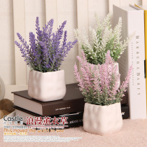 Simulation green plant small potted home furnishings desk indoor mini decoration Fake flower new potted plant