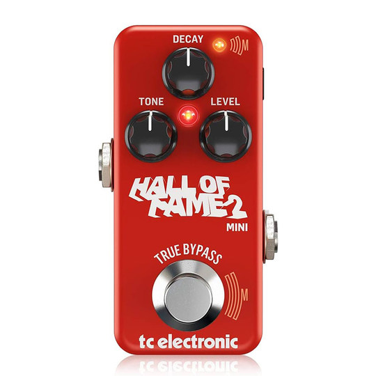 Tc Hof2 Mini Classic Reverb Single-Block Space Atmosphere Guitar Tone Effector Hall of Fame2