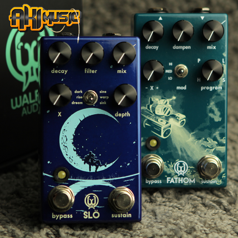 Beijing Autumn Music Wallus Audio SLO Fathom Reverb Guitar Reverb Monoblock Effect