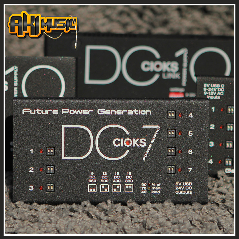 Beijing Qiuyin Cioks DC7 SOL ADAM Link Guitar Single Block Effectors Multi-channel Independent Power-Taobao