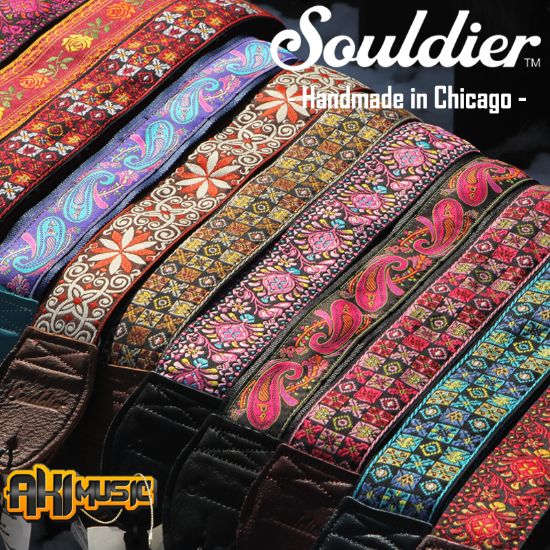 Beijing Tyutone Beauty Souldier Artisanal High-end Embroidery Braces Genuine Leather Head Big Teacher Co-Guitar Braces-Taobao