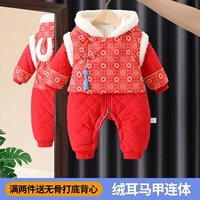 Детское демисезонное термобелье, праздничнный пуховик для новорожденных для выхода на улицу