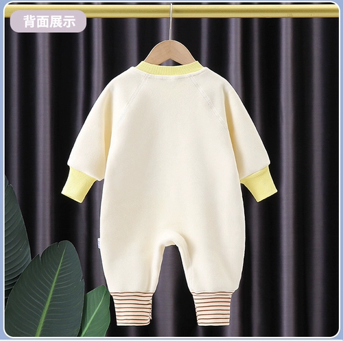 Детский демисезонный осенний комбинезон, детское удерживающее тепло осеннее боди для новорожденных для выхода на улицу