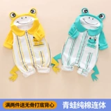 Детский демисезонный комплект, хлопковая пижама, модное боди, весенний комбинезон для новорожденных, новичок