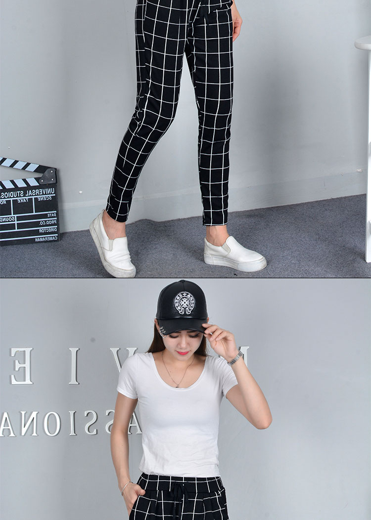 Mùa xuân và mùa thu mới chín quần thường rộng kích thước lớn chất béo chị nhà quần căng hậu cung quần eo cao chân quần đũi nữ