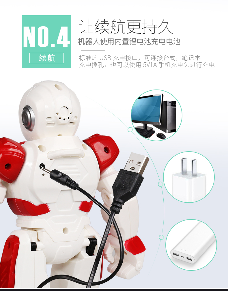 Alpha điều khiển từ xa robot thông minh máy móc đồ chơi nhảy múa không gian điện chiến tranh mũm mĩm cậu bé món quà con