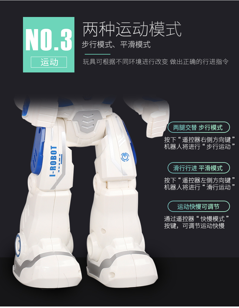 Alpha điều khiển từ xa robot thông minh máy móc đồ chơi nhảy múa không gian điện chiến tranh mũm mĩm cậu bé món quà con