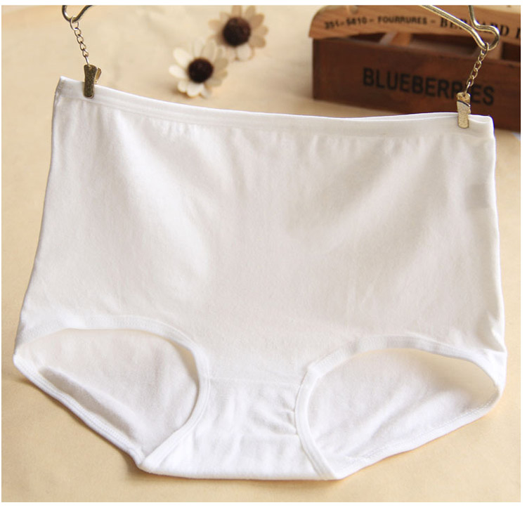 Quần lửng cạp cao nữ chất liệu cotton cotton kích thước lớn bụng hip trung niên quần mẹ bán buôn quần xì áo vú