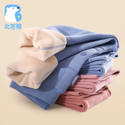 北吉熊！儿童青少年加绒加厚保暖裤