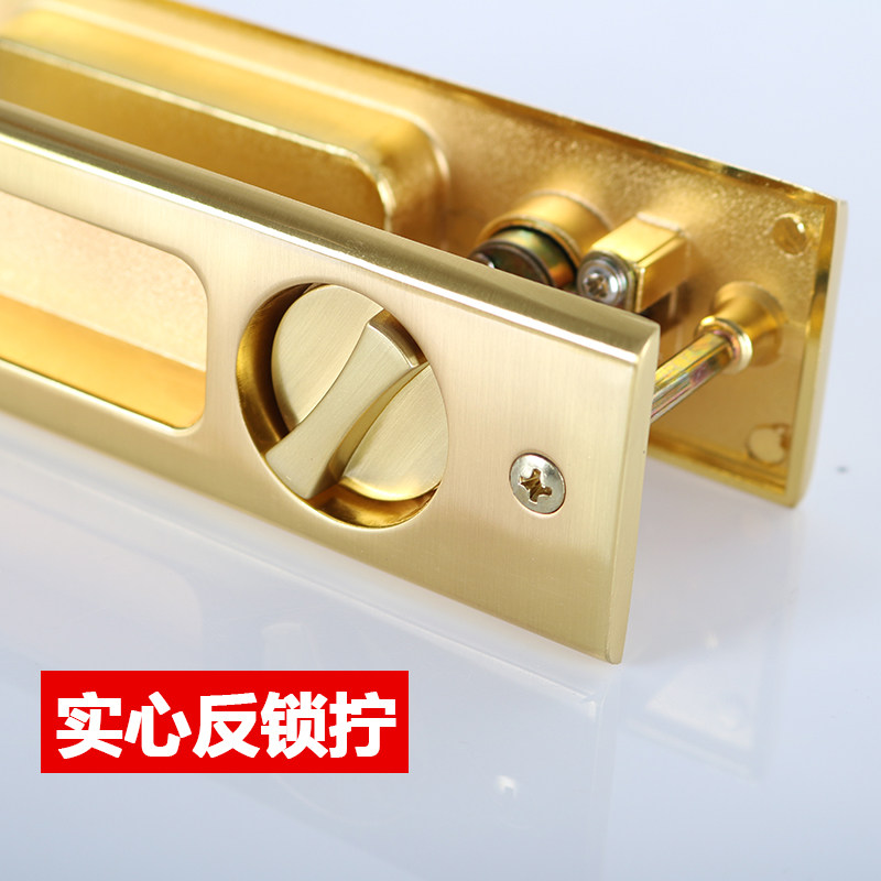 Wooden Door, Hanging Door, Sliding Door Lock, Black Door Lock, Indoor Kitchen Hook Lock, Invisible Hook Lock, Handle Sliding Door Lock