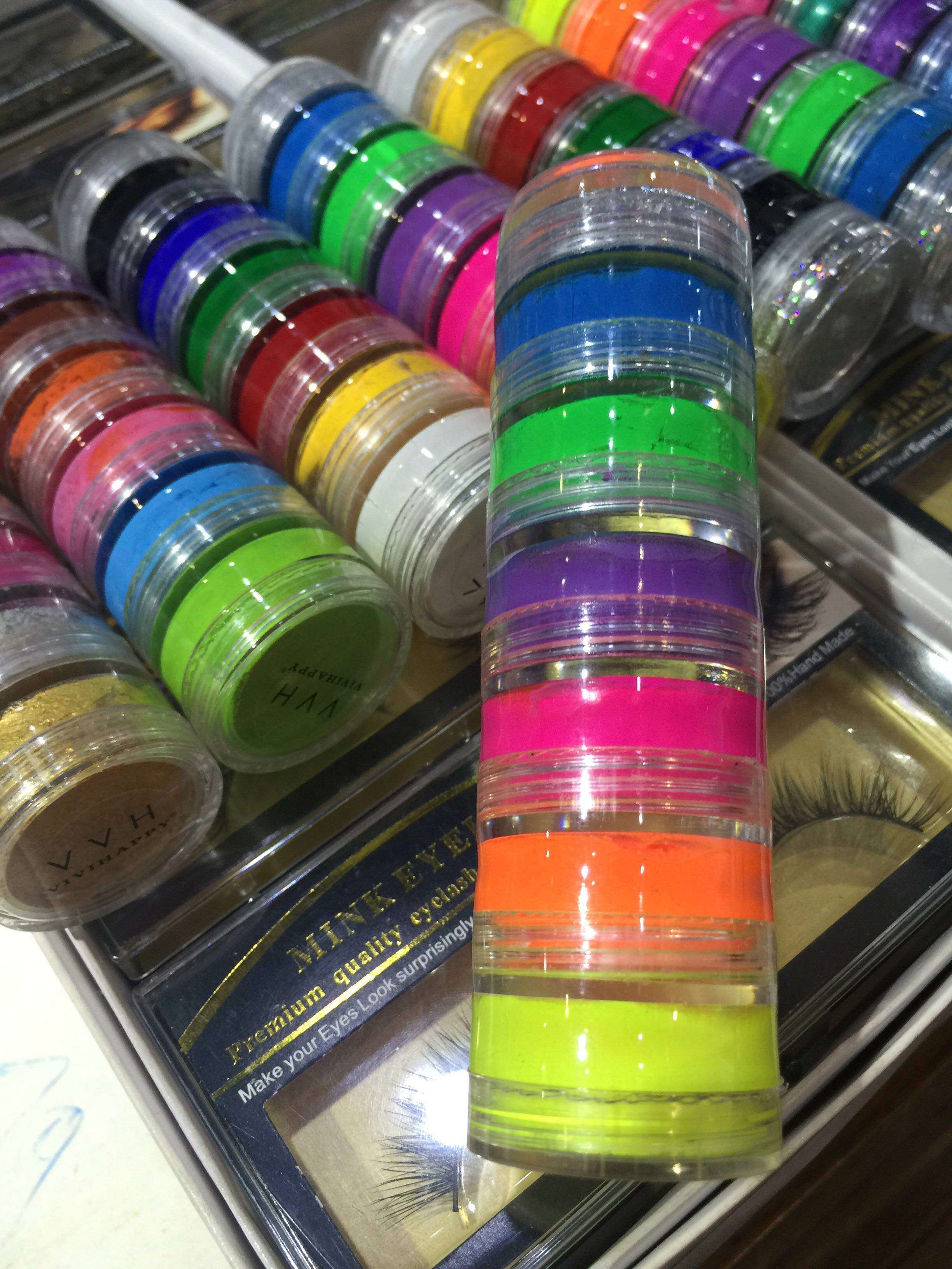 V V H 6-color fluorescent oil paint (water soluble)