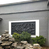 Green brick strip brick Small green brick piece Ancient building exterior wall brick Antique surface brick Clear water brick Chinese gray brick Old brick Cultural brick