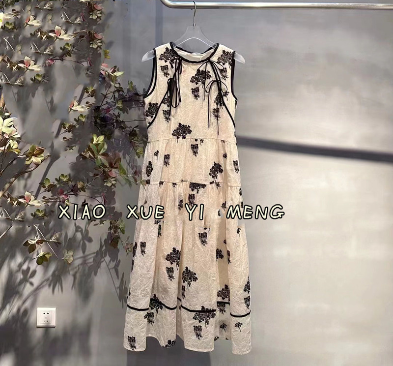 Spot Special Price Does Not Support Seven  Chinese Stereo Embroidered Dress Bbc211J231