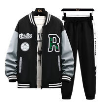 Pi Shuai Jacket Mens Suit Trendy Brand Spring and Autumn 2024 New Mens Clothing Youth Casual American Baseball Uniform