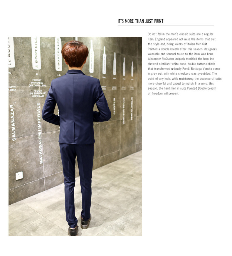 Costume homme en polyester pour automne - Ref 1548886 Image 15