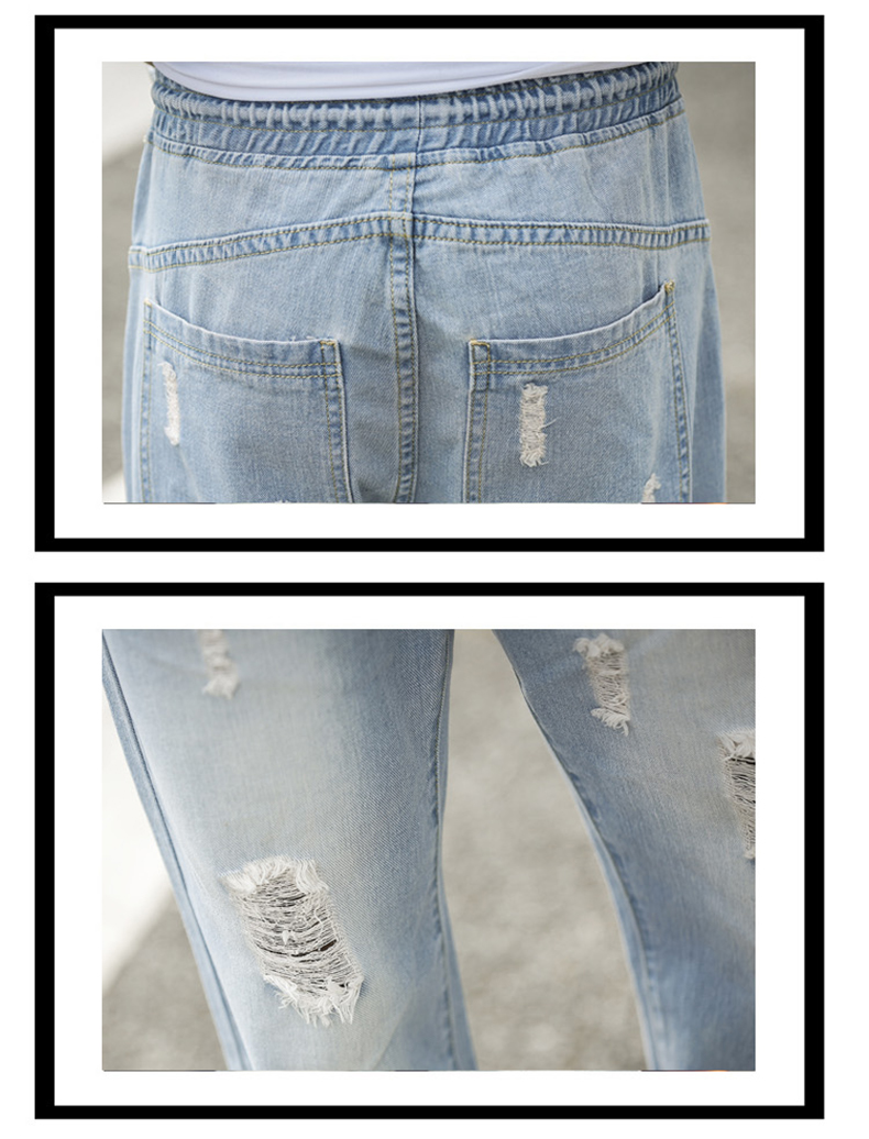 Jeans pour adolescent Sarouel en coton pour automne - Ref 1469984 Image 23