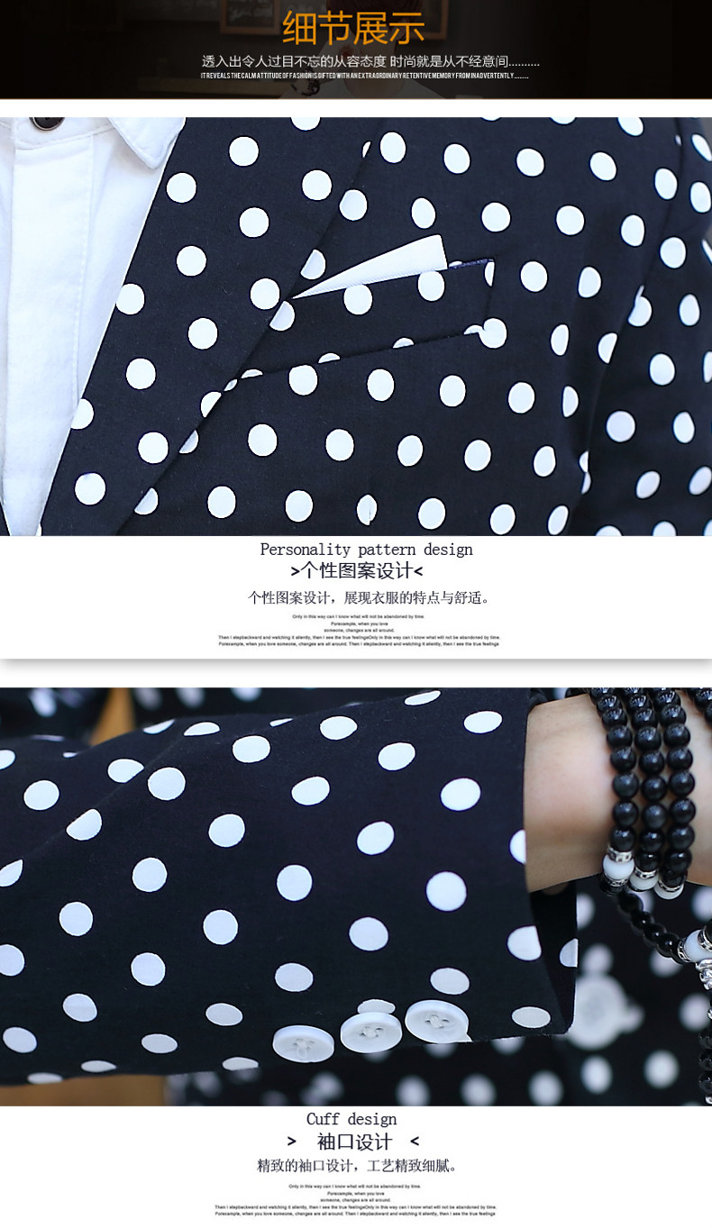 Costume homme en coton pour automne - Ref 1558675 Image 23