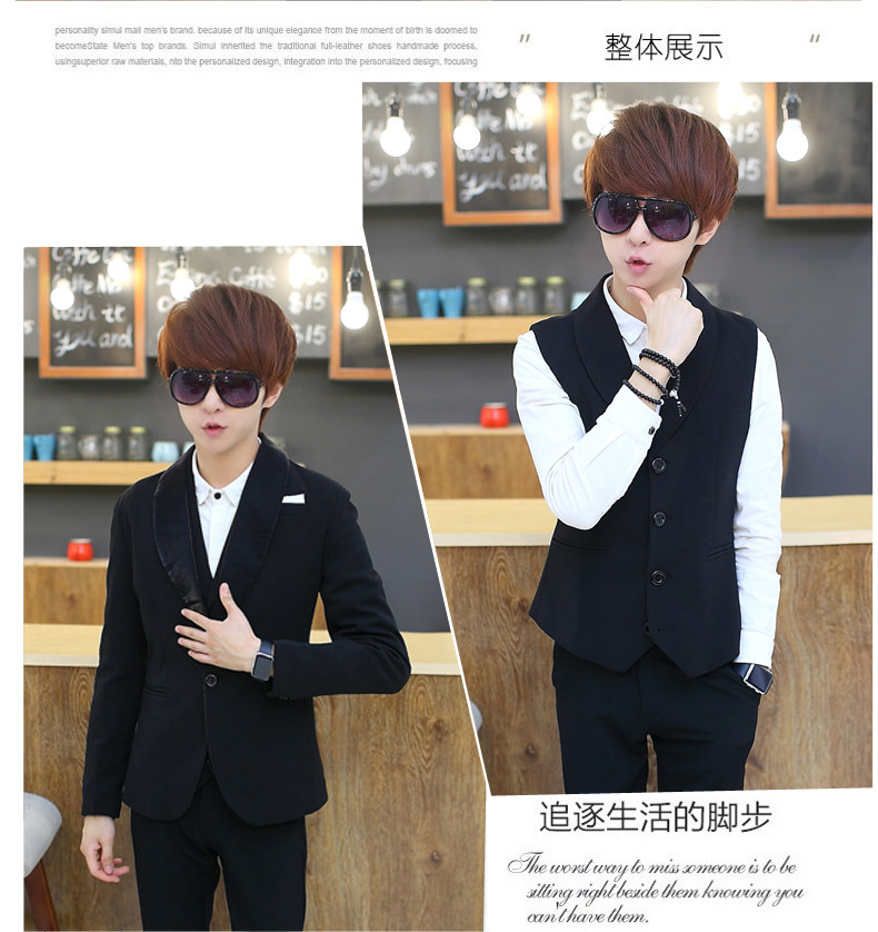 Costume homme en coton pour automne - Ref 1556544 Image 22