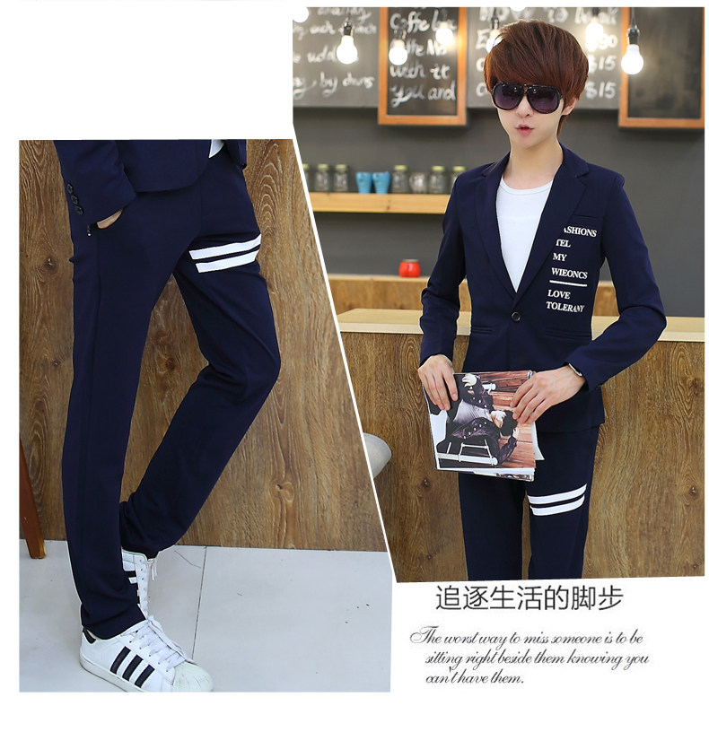 Costume homme en coton pour automne - Ref 1556552 Image 18
