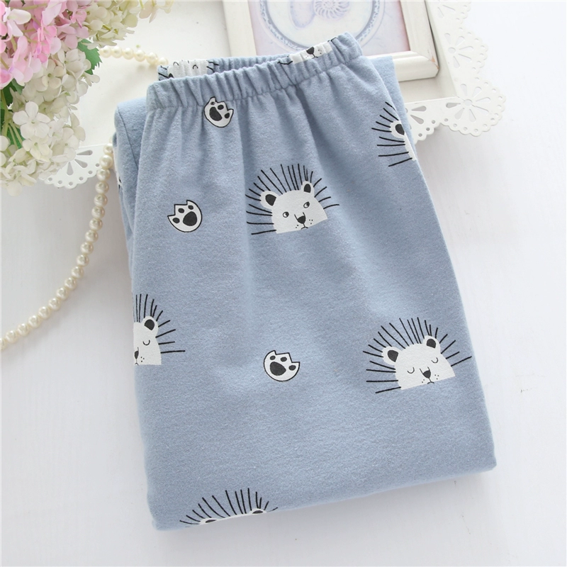 Quần pyjama của phụ nữ mùa thu và mùa đông bông chà nhám dày quần đôi nam mùa đông lỏng lẻo mặc bên ngoài kích thước lớn quần nhà giản dị quần sịp nam