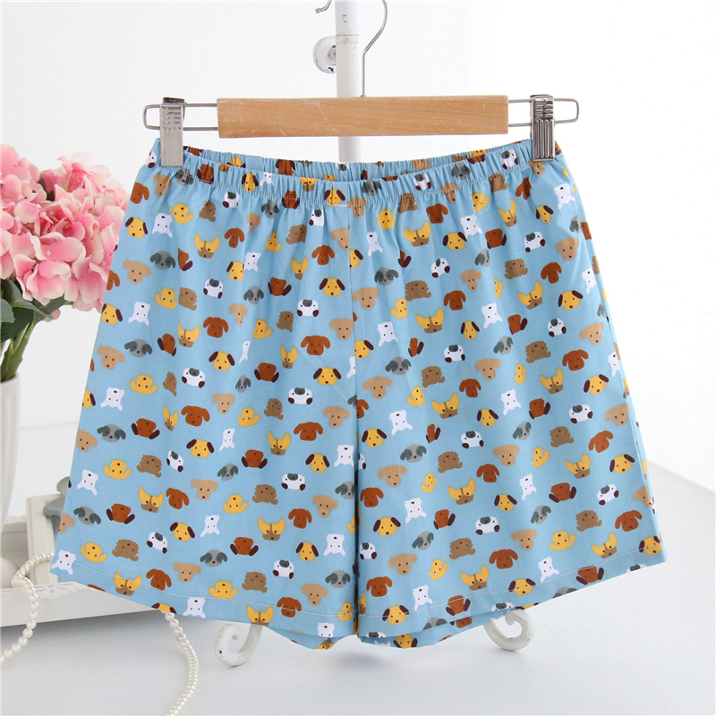 Cotton mùa hè quần pajama của phụ nữ thoải mái quần short cotton cotton home shorts phần mỏng kích thước lớn bãi biển của phụ nữ quần có thể được đeo