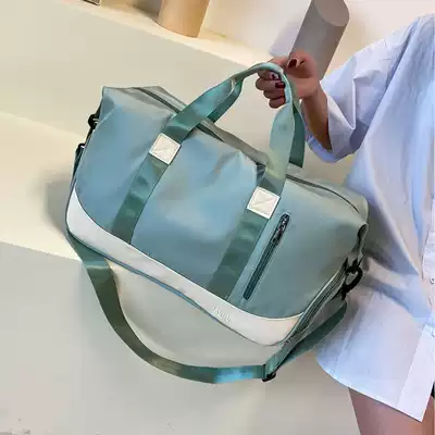 Fashion Sports Fitness Bag women bag dry and wet separation short trip portable duffel bag waterproof swimming yoga small bag